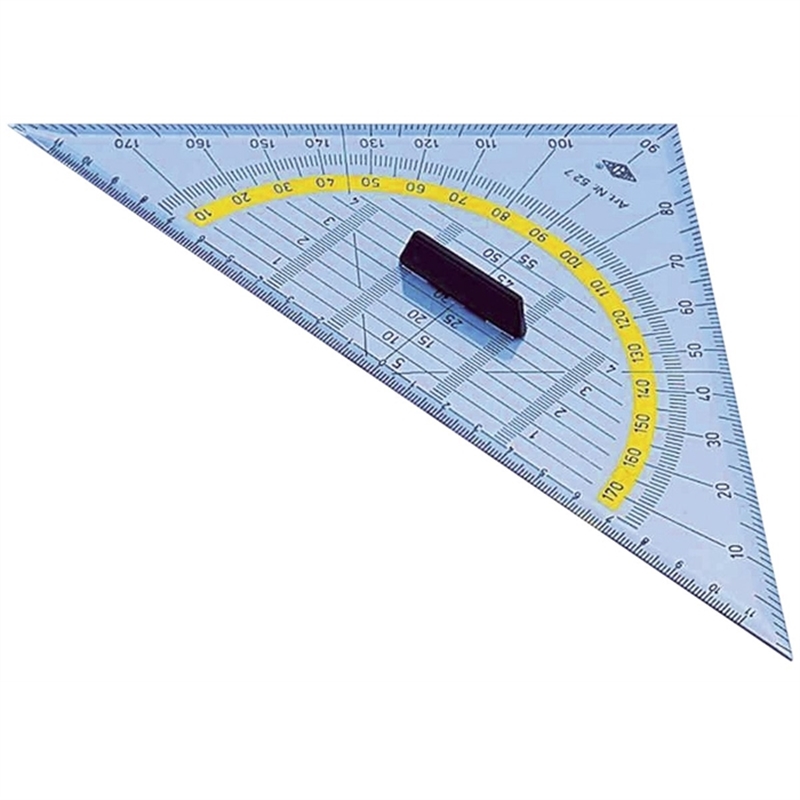 wedo-geodreieck-kunststoff-mit-abnehmbarem-griff-hypotenuse-25-cm-transparent