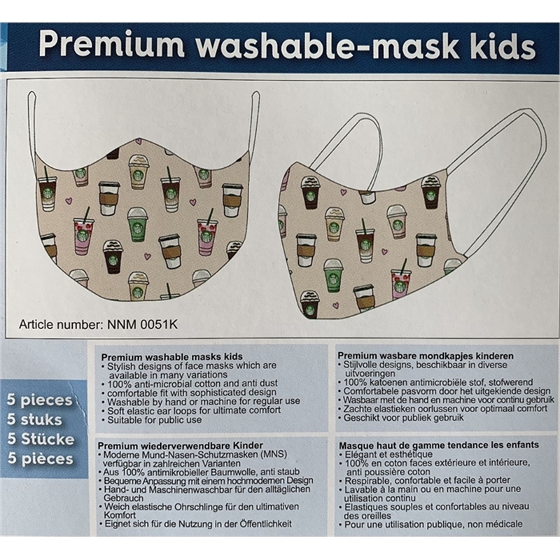 acropaq-m00051k-premium-washable-masks-kids-party-5-pcs