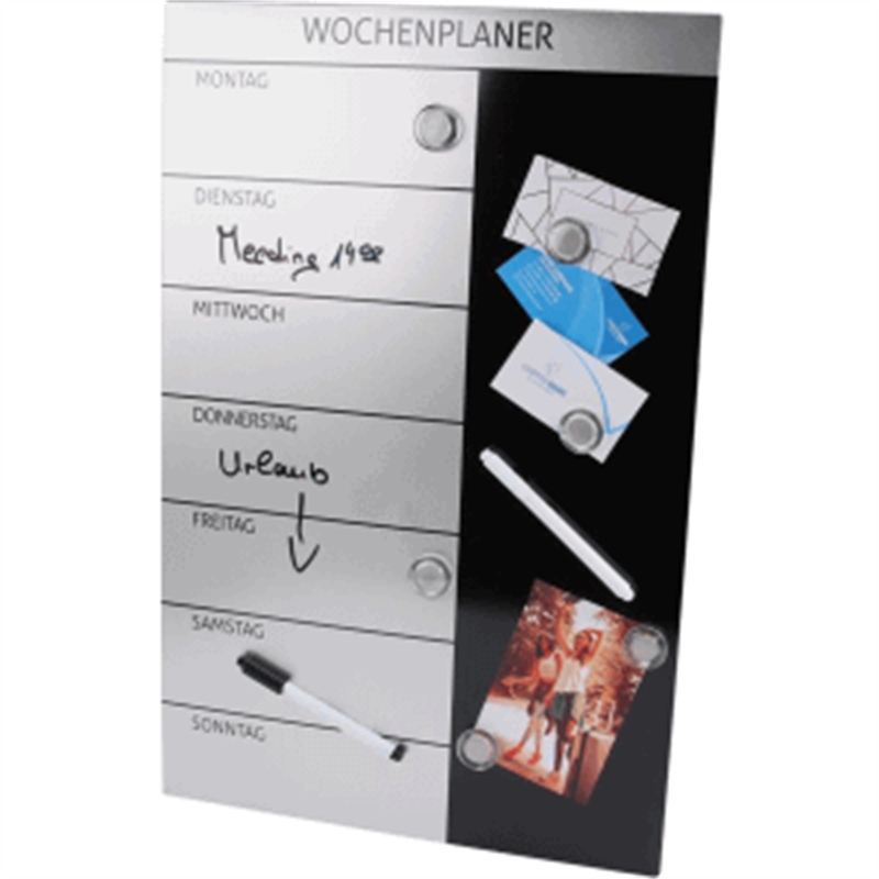 wochenplaner-schreibtafel-inkl-stifte-magnete-und-wandbefestigung-57-x-37-cm