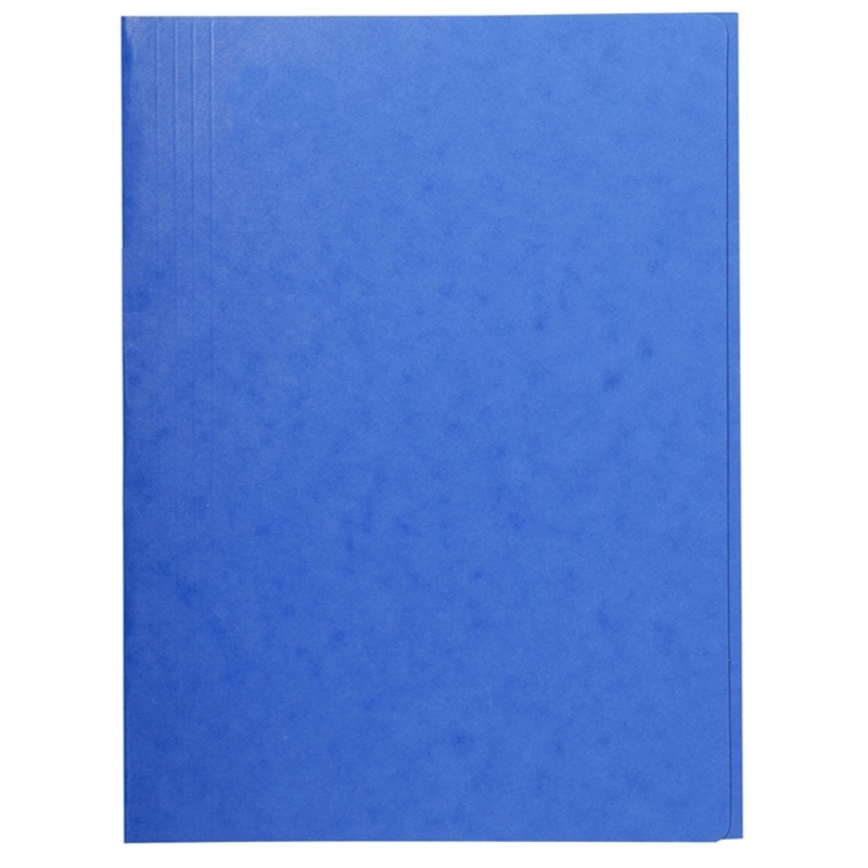 exacompta-einschlagmappe-manilakarton-400-g/m-3-klappen-a4-blau