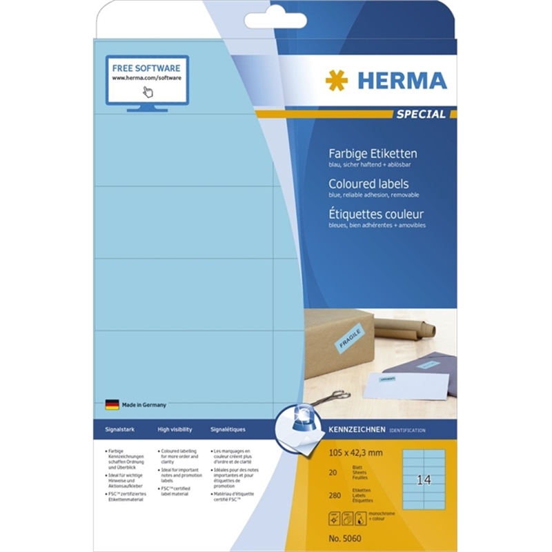 herma-etikett-inkjet/laser/kopierer-selbstklebend-105-x-42-3-mm-blau-280-stueck