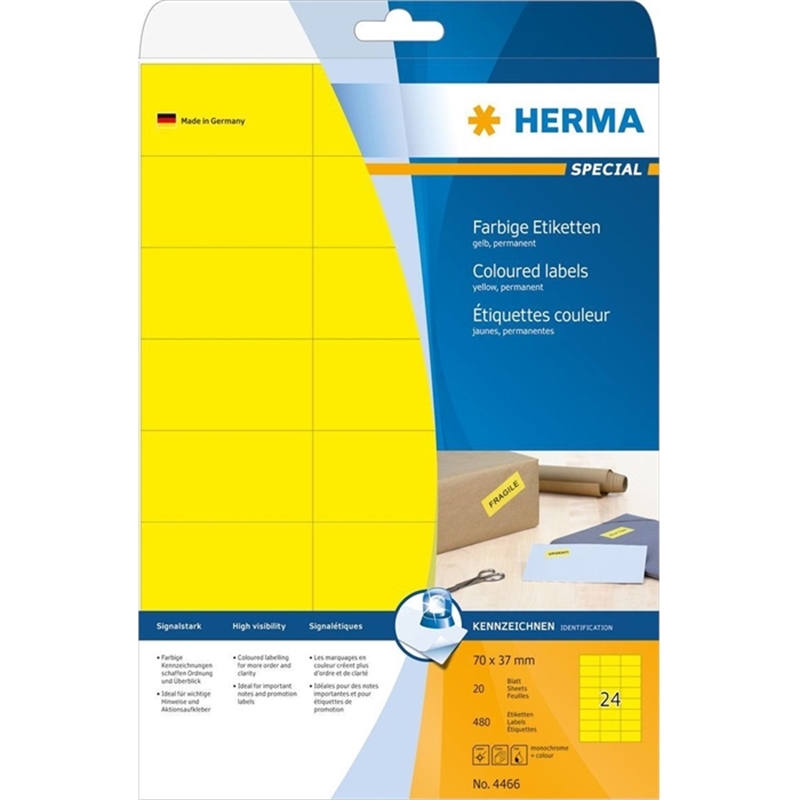 herma-etikett-inkjet/laser/kopierer-selbstklebend-70-x-37-mm-gelb-480-stueck