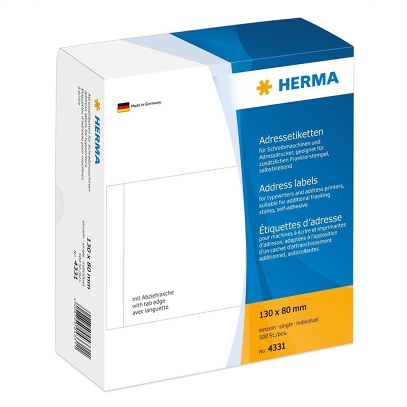 herma-4331-adress-etiketten-einzeln-mit-abziehlasche-130-x-80-mm-selbstklebe