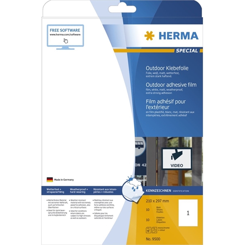 herma-etikett-outdoor-farblaser/-kopierer-selbstklebend-210-x-297-mm-weiss-matt-10-stueck