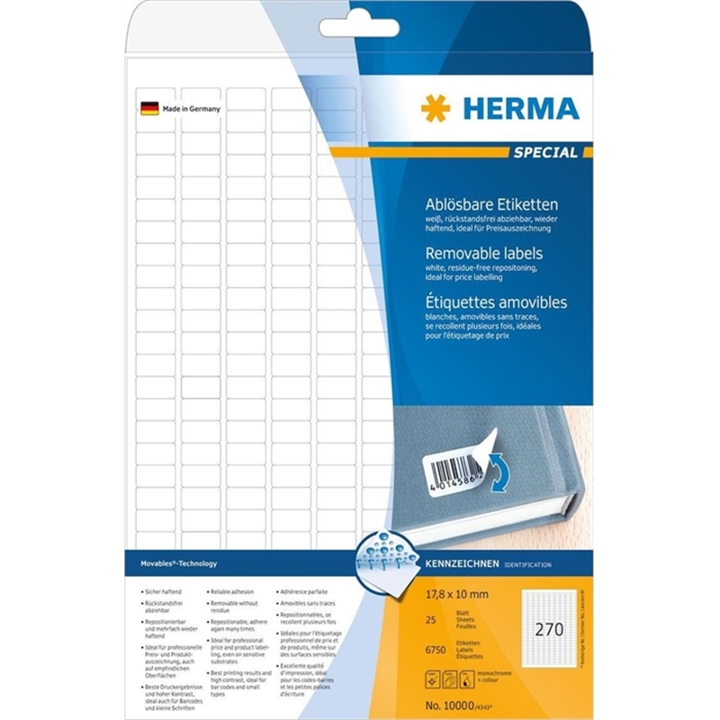 herma-etikett-inkjet/laser/kopierer-selbstklebend-abloesbar-abgerundete-ecken-17-8-x-10-mm-weiss-6-750-stueck