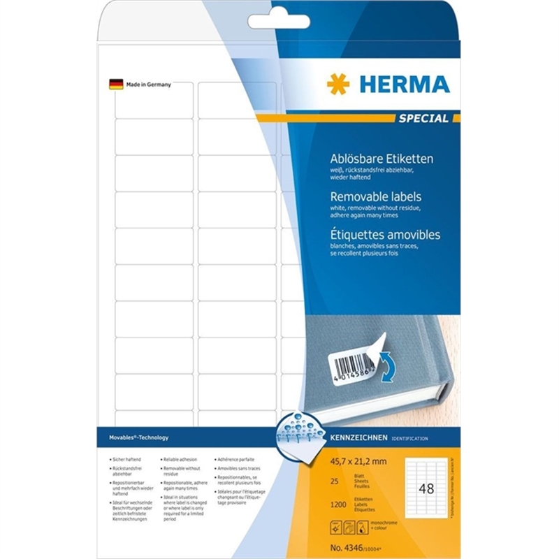 herma-etikett-inkjet/laser/kopierer-selbstklebend-abloesbar-abgerundete-ecken-45-7-x-21-2-mm-weiss-1-200-stueck