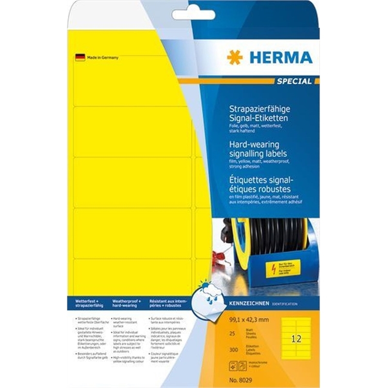 herma-8029-signal-etiketten-strapazierfaehig-a4-99-1x42-3-mm-gelb-stark-haftend-f