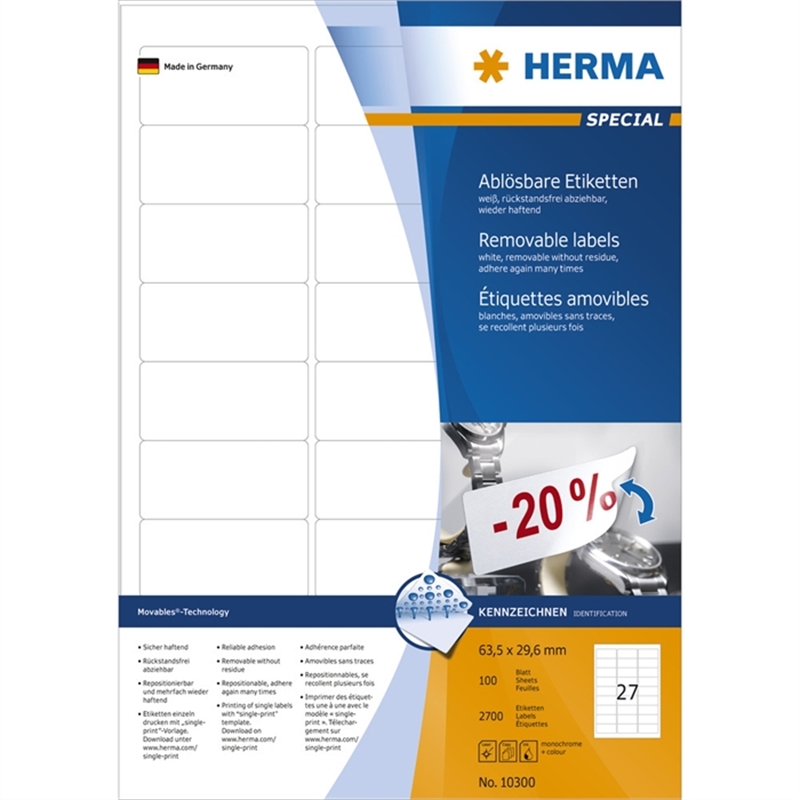 herma-etikett-inkjet/laser/kopierer-selbstklebend-abloesbar-abgerundete-ecken-63-5-x-29-6-mm-weiss-2-700-stueck