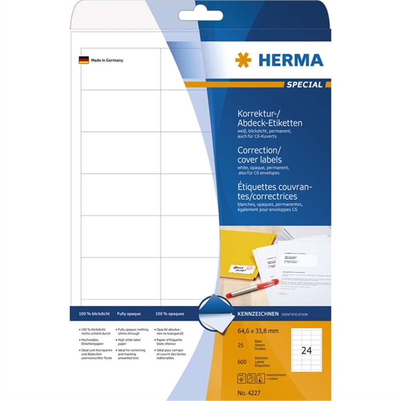 herma-etikett-inkjet/laser/kopierer-selbstklebend-64-6-x-33-8-mm-weiss-opak-600-stueck