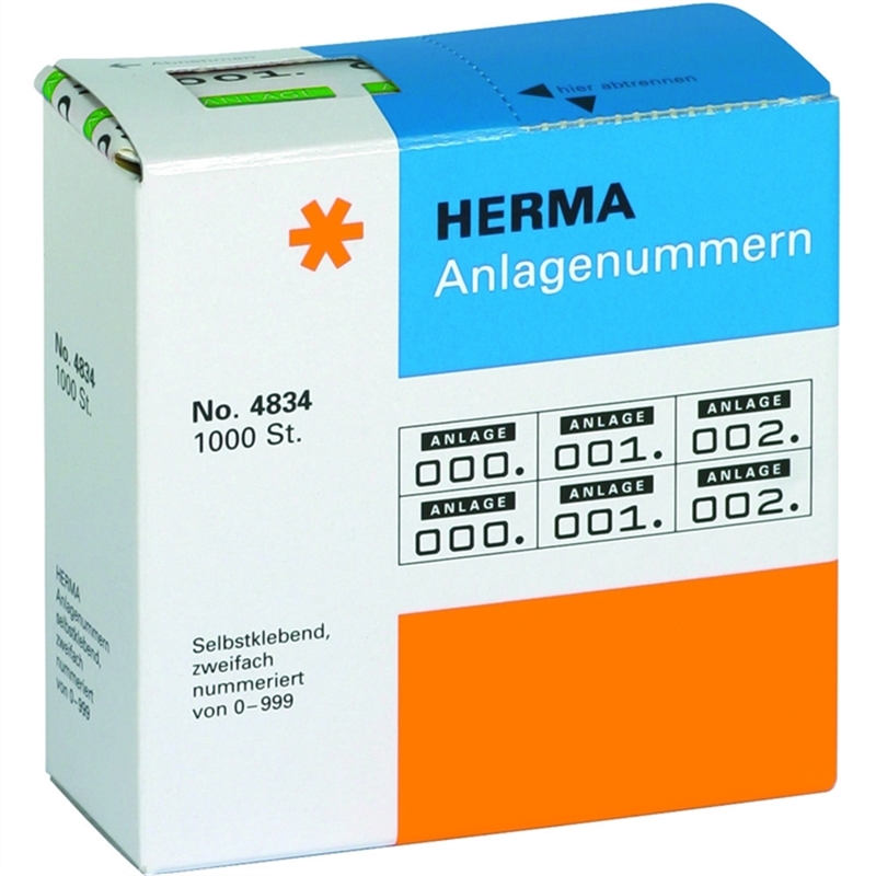 herma-anlagenummer-0-999-kartonspender-selbstklebend-papier-22-x-15-mm-weiss-druckfarbe-gruen-1-000-stueck