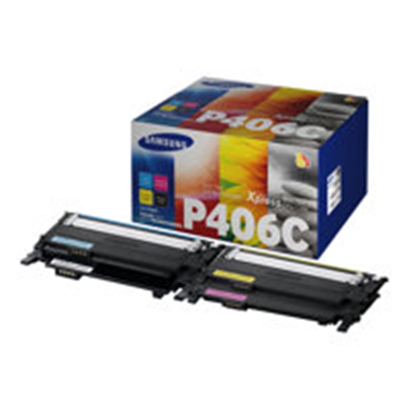 samsung-toner-clt-p406c-original-4er-sortiert-1-500/1-000-seiten-schwarzweiss/farbig-4-stueck