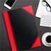 Bild von LANDRÉ® Geschäftsbuch China, kariert, A4, 60 g/m², holzfrei, Einbandfarbe: schwarz/rot, 96 Blatt