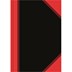 Bild von LANDRÉ® Geschäftsbuch China, kariert, A6, 60 g/m², holzfrei, Einbandfarbe: schwarz/rot, 96 Blatt