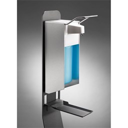 Zeige Details für Premium Desinfektionsspender anthrazit ohne Desinfektionsmittel mit Handpumpe für 500 ml Bild von Premium Desinfektionsspender anthrazit ohne Desinfektionsmittel mit Handpumpe für 500 ml