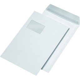 Bild von Elepa - rössler kuvert SECURITEX® Versandtasche C4, mit Fenster, 130 g/qm, haftklebend (100 Stück)