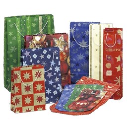 Zeige Details für Zischka Weihnachtstragetasche 160x80x220mm - sortiert Bild von Zischka Weihnachtstragetasche 160x80x220mm - sortiert