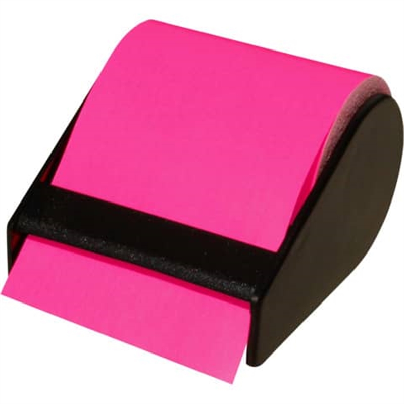 Bild von RNK Haftnotiz Rolle im Abroller - neonpink, 60mm x 10m, nachfüllbar