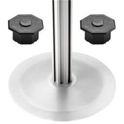 Zeige Details für Achtkantsäule inkl.  rundem Tellerfuß, Größe 1800 mm Bild von Achtkantsäule inkl.  rundem Tellerfuß, Größe 1800 mm