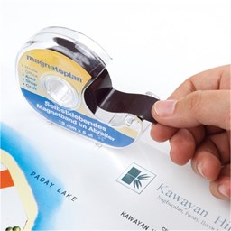 Zeige Details für Magnetband im Spender, selbstklebend Bild von Magnetband im Spender, selbstklebend