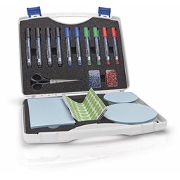 Zeige Details für magnetoplan Moderationsbox mini 34x27,5x8,5cm 1.440teilig weiß Bild von magnetoplan Moderationsbox mini 34x27,5x8,5cm 1.440teilig weiß