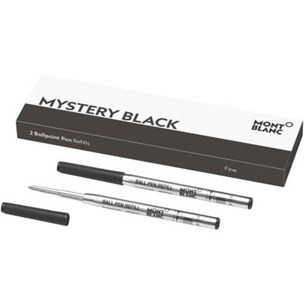 Bild von Montblanc Kugelschreibermine Farbe: schwarz (mystery black) Strichstärke: F (2 Stück)