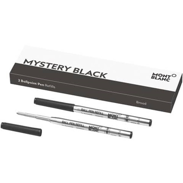 Bild von Montblanc Kugelschreibermine Farbe: schwarz (mystery black) Strichstärke: B (2 Stück)