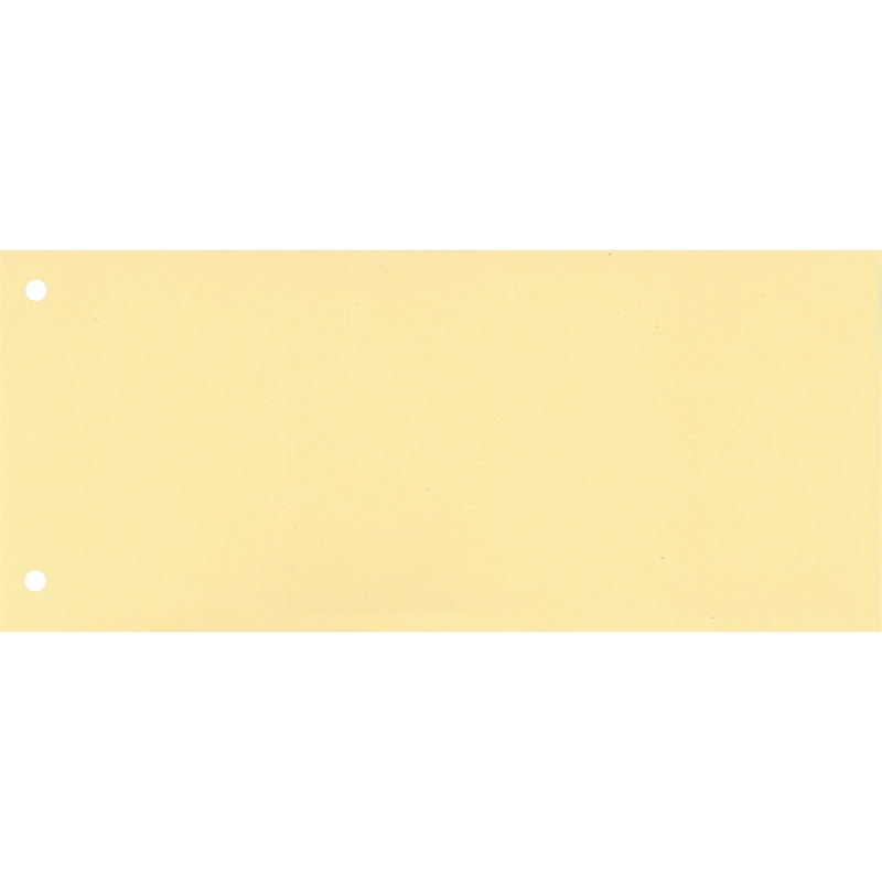 Bild von Trennstreifen Kurz 22,5x10,5cm 160g gelb 100 St./Pack.