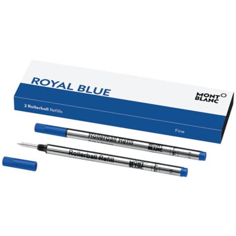 Bild von Montblanc Tintenkugelschreibermine Farbe: blau (royalblau) Strichstärke: F Inhalt: 2
