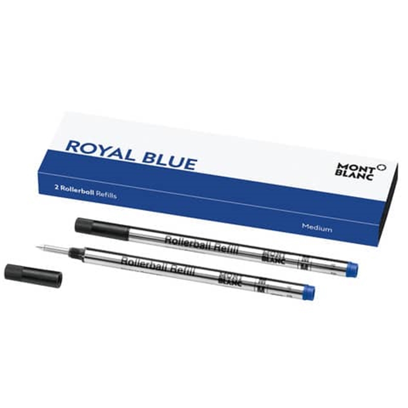 Bild von Montblanc Tintenkugelschreibermine Farbe: blau (royalblau) Strichstärke: M (2 Stück)