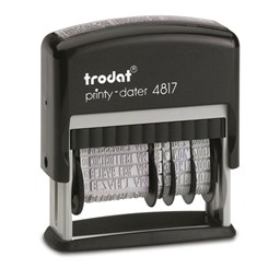 Zeige Details für trodat® Stempel Wortband mit Datum Trodat 4817 Printy Bild von trodat® Stempel Wortband mit Datum Trodat 4817 Printy
