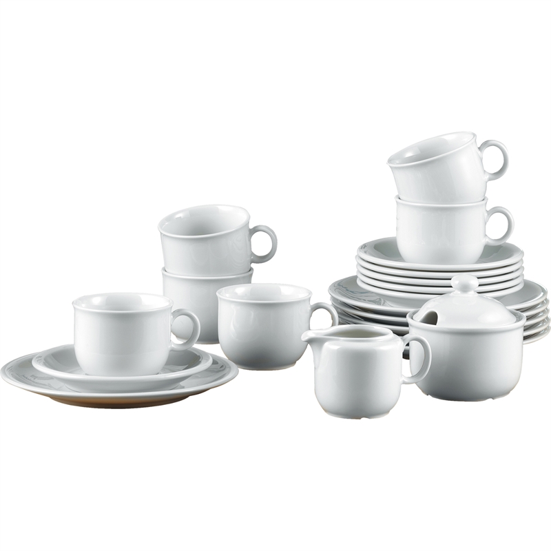 Bild von Seltmann Weiden Kaffeeservice Compact Uni 482-122 20tlg weiß