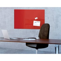 Zeige Details für Sigel Magnetboard Glas Artverum GL142 rot 1000x650x15mm Bild von Sigel Magnetboard Glas Artverum GL142 rot 1000x650x15mm