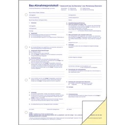 Zeige Details für 1785 Bauabnahmeprotokoll - A4, SD, 2x 32 Blatt Bild von 1785 Bauabnahmeprotokoll - A4, SD, 2x 32 Blatt