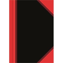 Bild von LANDRÉ China-Kladde schwarz/rot, A7, 96 Blatt, 60 g/m², kariert