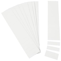 Bild von Ultradex Einsteckkarte, 60 x 17 mm, weiß (170 Stück)