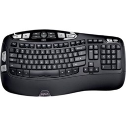 Bild von Tastatur K350 ergonomisch - Wireless schwarz