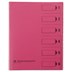 Bild von Bene Ordnungsmappe 83600RS DIN A4 6Fächer PVC rosa