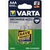 Bild von Varta Batterie RECHARGEABLE AAAMicro, Accu1000mAh (2er Pack)
