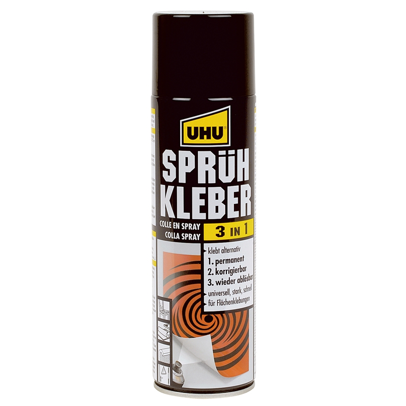 Bild von UHU Sprühkleber 3 IN 1 48905 500ml