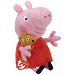 Zeige Details für Plüschfigur Peppa Wutz TY 46128 15cm Beanie Babies Bild von Plüschfigur Peppa Wutz TY 46128 15cm Beanie Babies