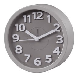 Zeige Details für Wecker Retro, rund, Taupe Bild von Wecker Retro, rund, Taupe