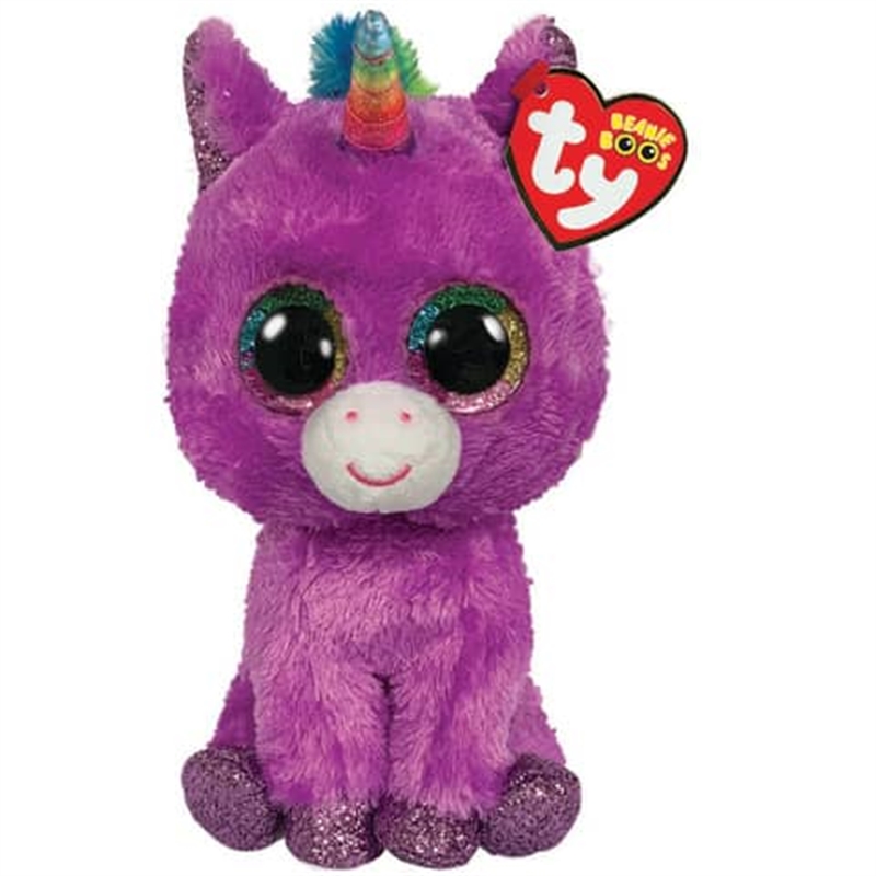 Bild von Plüschfigur Einhorn Rosette TY 36328 15cm Beanie Boo