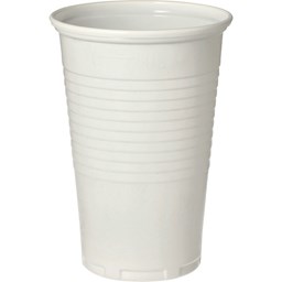 Zeige Details für PAPSTAR Trinkbecher 16117 PP 0,2L weiß 100 St./Pack. Bild von PAPSTAR Trinkbecher 16117 PP 0,2L weiß 100 St./Pack.