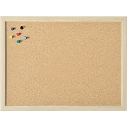 Zeige Details für Magnetoplan Korktafel mit MDF-Rahmen 121923, 790x590mm Bild von Magnetoplan Korktafel mit MDF-Rahmen 121923, 790x590mm