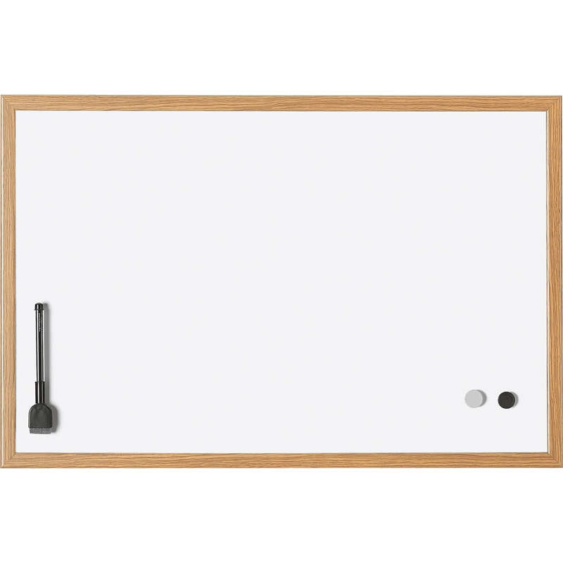 Bild von Magnetoplan Whiteboard mit MDF-Rahmen 121928 990x590mm