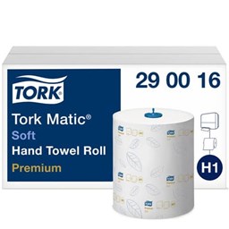 Bild von Matic® Rollenhandtuch für System H1 - 6 Rollen 21 cm x 100 m, weiß, 2-lagig