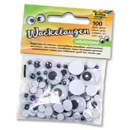 Zeige Details für Wackelaugen - 6 Größen sortiert, selbstklebend, 100 Stück Bild von Wackelaugen - 6 Größen sortiert, selbstklebend, 100 Stück