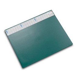 Bild von Läufer Schreibunterlage DURELLA DS -mit Vollsichtauflage,Kalender,65x52 cm,grün