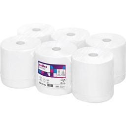 Zeige Details für Satino Handtuchrolle 317821 150m 2lg hw 6 St./Pack Bild von Satino Handtuchrolle 317821 150m 2lg hw 6 St./Pack