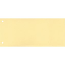 Bild von Trennstreifen 10,5x24cm Karton gelb 100 St./Pack.
